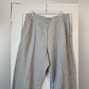 Grey Nike sweatpants